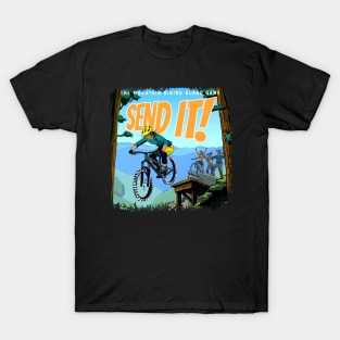 send it mountain bike T-Shirt